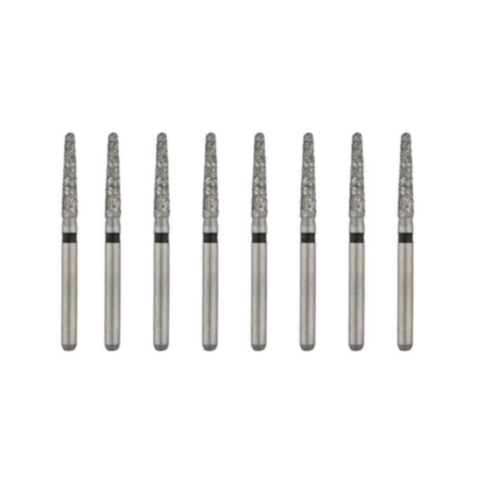 Dental Burs ROUND END TAPER BRIO #5856.31.016 - Pack of 5