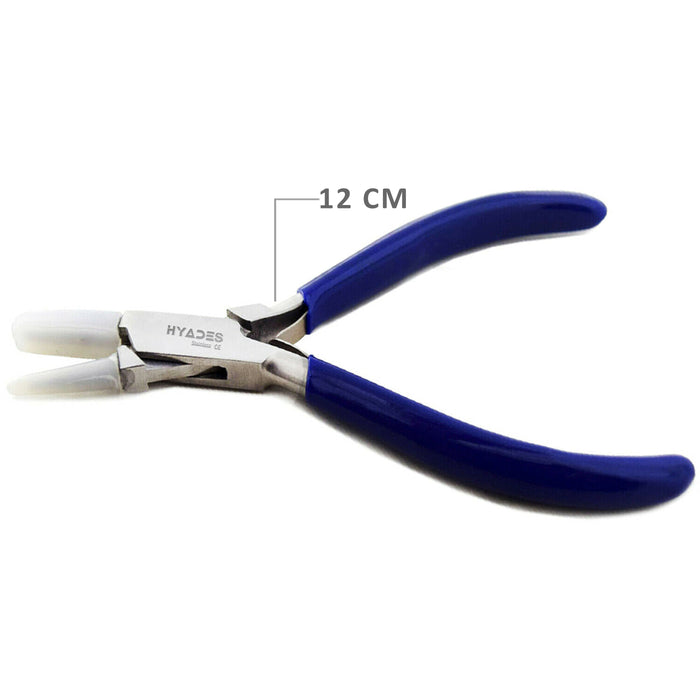 Optical Plier Flat & Round Nylon Jaws 12cm