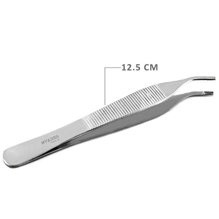 Adson Brown Tweezer Curved End 12.5cm