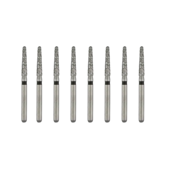 Dental Burs ROUND END TAPER BRIO #5856.31.016 - Pack of 10
