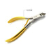 Cuticle Nipper Gold Color Handle 10 CM