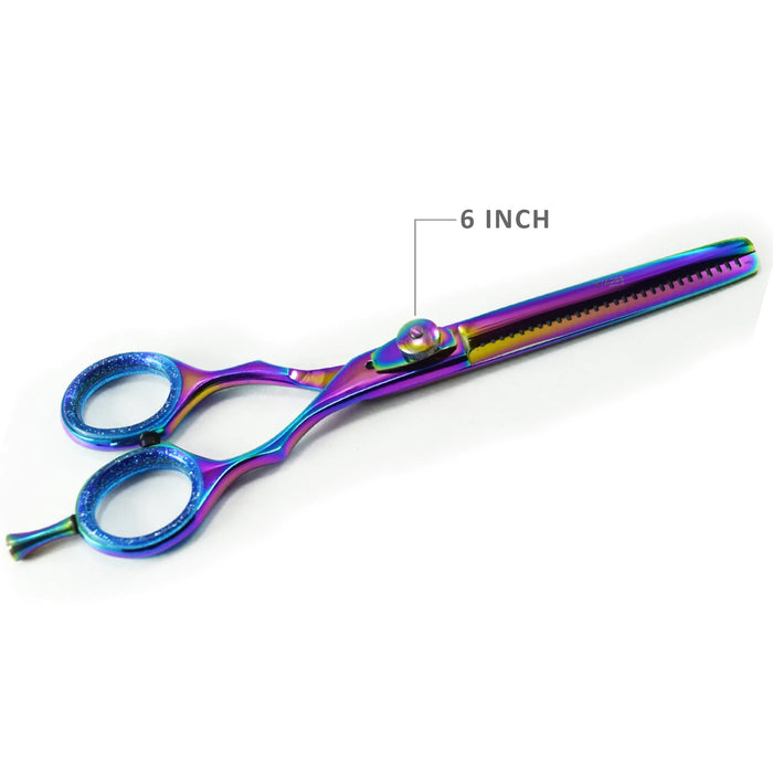 Multi Color Single Thinning Scissor 6 Inch