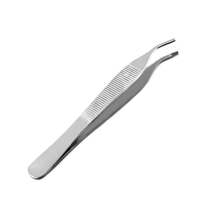 Adson Brown Tweezer Curved End12.5cm-HYADES Instruments